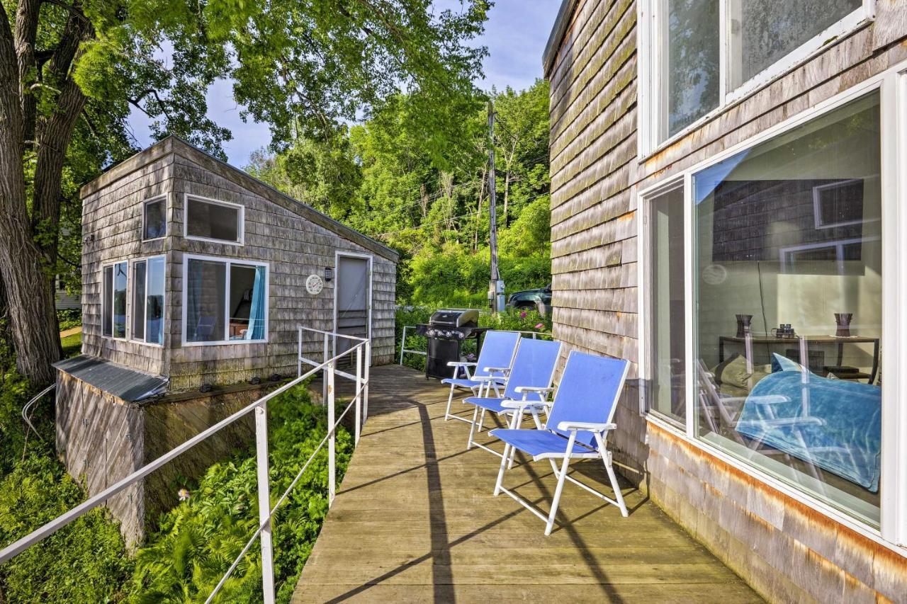 Waterfront Deruyter Home With Private Dock! New Woodstock Exteriör bild